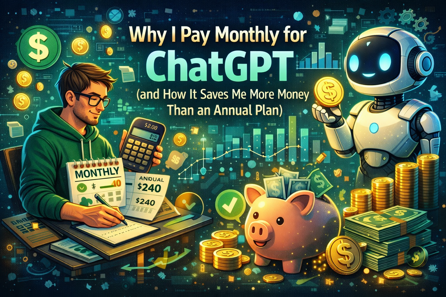 Why I Pay Monthly for ChatGPT (and How It Saves Me More Money Than an Annual Plan)